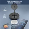 Cellularline Mag Duo Wireless Charger 2-in-1 langaton latausteline Apple-laitteille