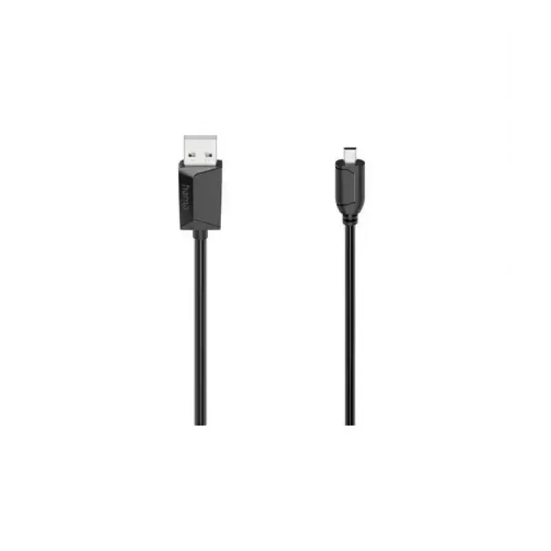 USB-kaapeli Hama 00074261 1,5 m Mini-USB B USB-A USB 2.0 musta