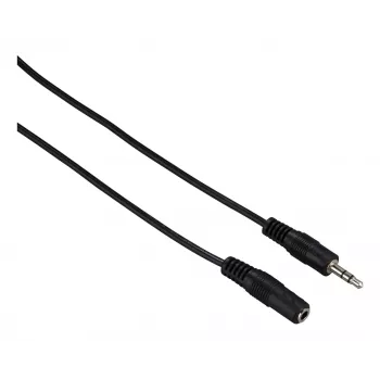 Audiokaapeli Hama 00182071 5 m 3,5 mm plugi -jakki musta