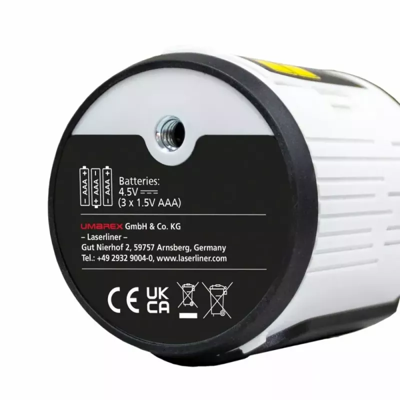 Ristiviivalaser Laserliner 081.081E 40 m itsetasaus tarkkuus 0,5 mm/m