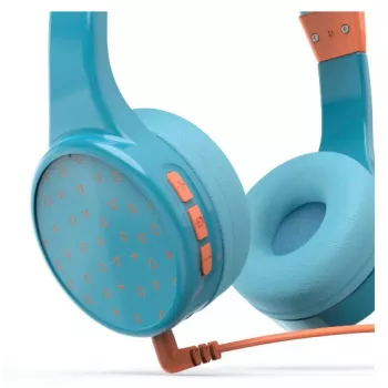 Hama Teens Guard II kuulokemikrofoni langaton panta puhelut/musiikki USB Type-C Bluetooth sininen, oranssi