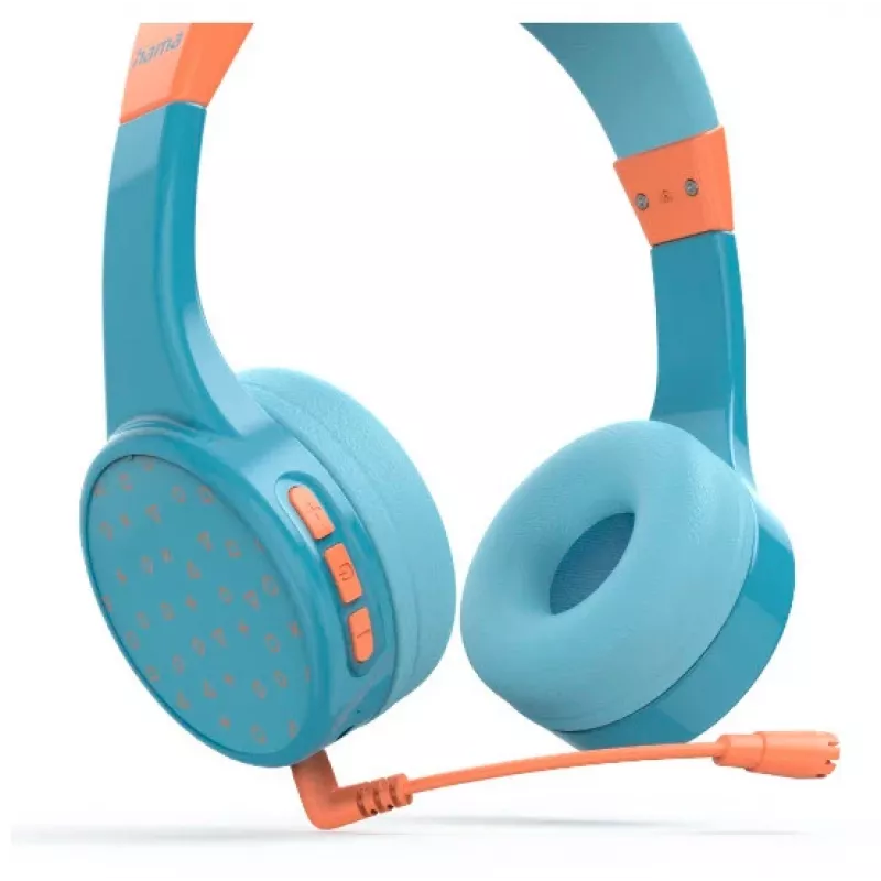 Hama Teens Guard II kuulokemikrofoni langaton panta puhelut/musiikki USB Type-C Bluetooth sininen, oranssi