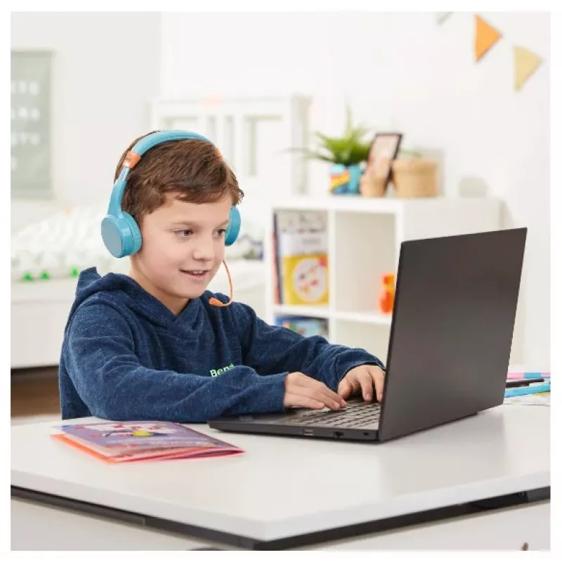 Hama Teens Guard II kuulokemikrofoni langaton panta puhelut/musiikki USB Type-C Bluetooth sininen, oranssi
