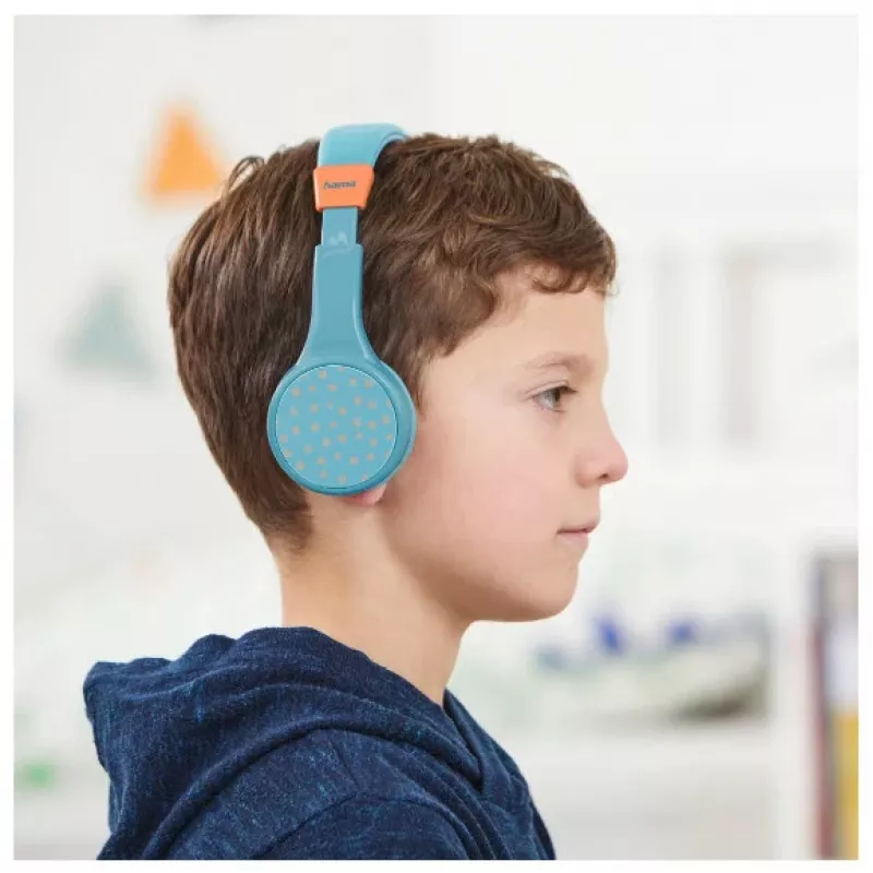 Hama Teens Guard II kuulokemikrofoni langaton panta puhelut/musiikki USB Type-C Bluetooth sininen, oranssi