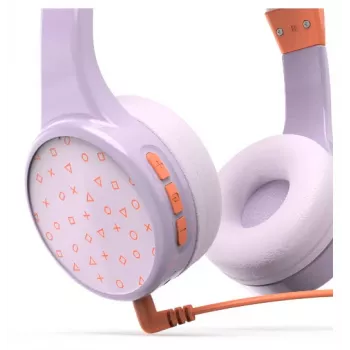 Hama Teens Guard II kuulokemikrofoni langaton panta puhelut/musiikki USB Type-C Bluetooth oranssi, violetti