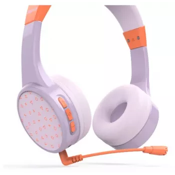 Hama Teens Guard II kuulokemikrofoni langaton panta puhelut/musiikki USB Type-C Bluetooth oranssi, violetti