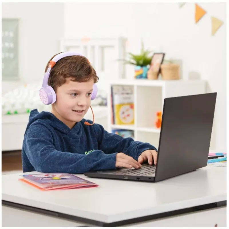 Hama Teens Guard II kuulokemikrofoni langaton panta puhelut/musiikki USB Type-C Bluetooth oranssi, violetti