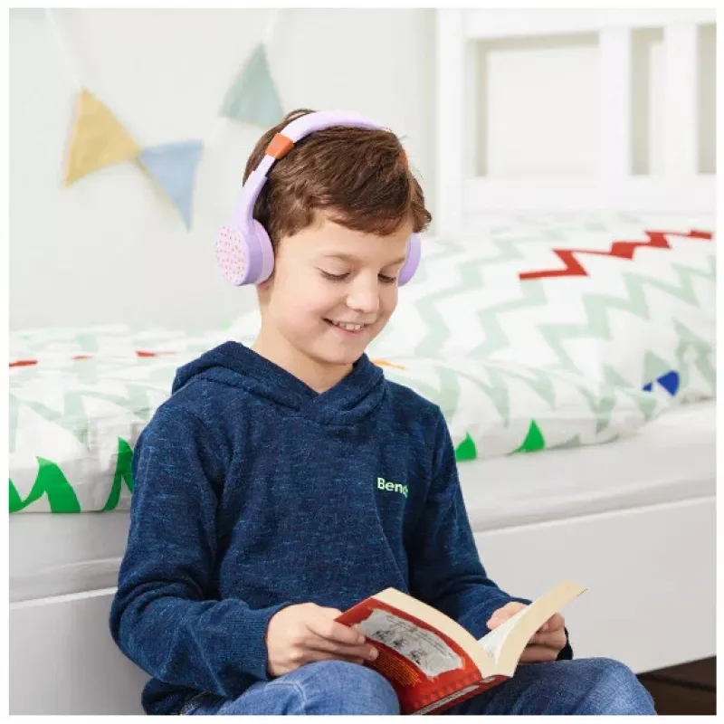 Hama Teens Guard II kuulokemikrofoni langaton panta puhelut/musiikki USB Type-C Bluetooth oranssi, violetti