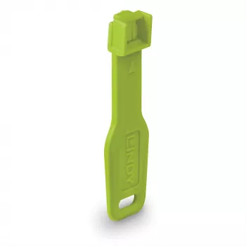 Lindy RJ45-porttitulppa vihreä, 10x + 1 avain, porttitulppa + avain, RJ-45, vihreä, akryylinitriilibutadieenistyreeni (ABS), 10 kpl, polybag