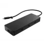 HP 4K USB-C-moniporttikeskitin, USB Type-C, USB Type-C, 10000 Mbit/s, 3840 x 2160, musta, 65 W