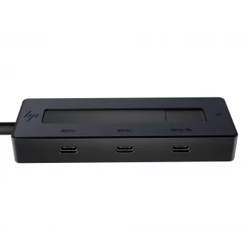 HP 4K USB-C-moniporttikeskitin, USB Type-C, USB Type-C, 10000 Mbit/s, 3840 x 2160, musta, 65 W