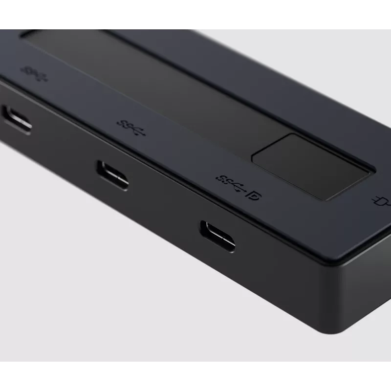 HP 4K USB-C-moniporttikeskitin, USB Type-C, USB Type-C, 10000 Mbit/s, 3840 x 2160, musta, 65 W