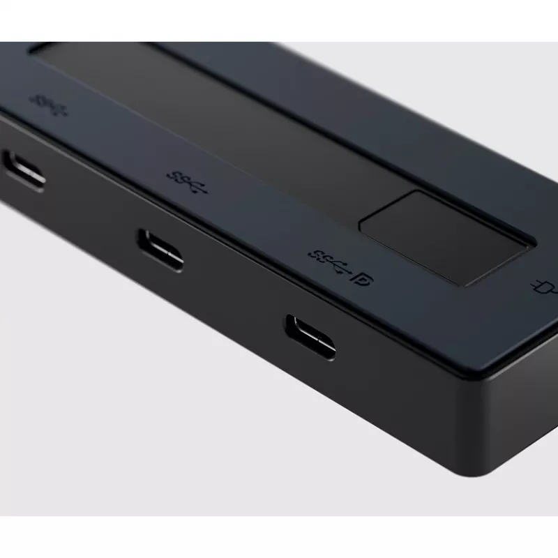 HP 4K USB-C-moniporttikeskitin, USB Type-C, USB Type-C, 10000 Mbit/s, 3840 x 2160, musta, 65 W