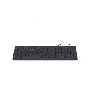 Hama CK-200 näppäimistö kotiin/toimistoon USB QWERTZ saksa musta