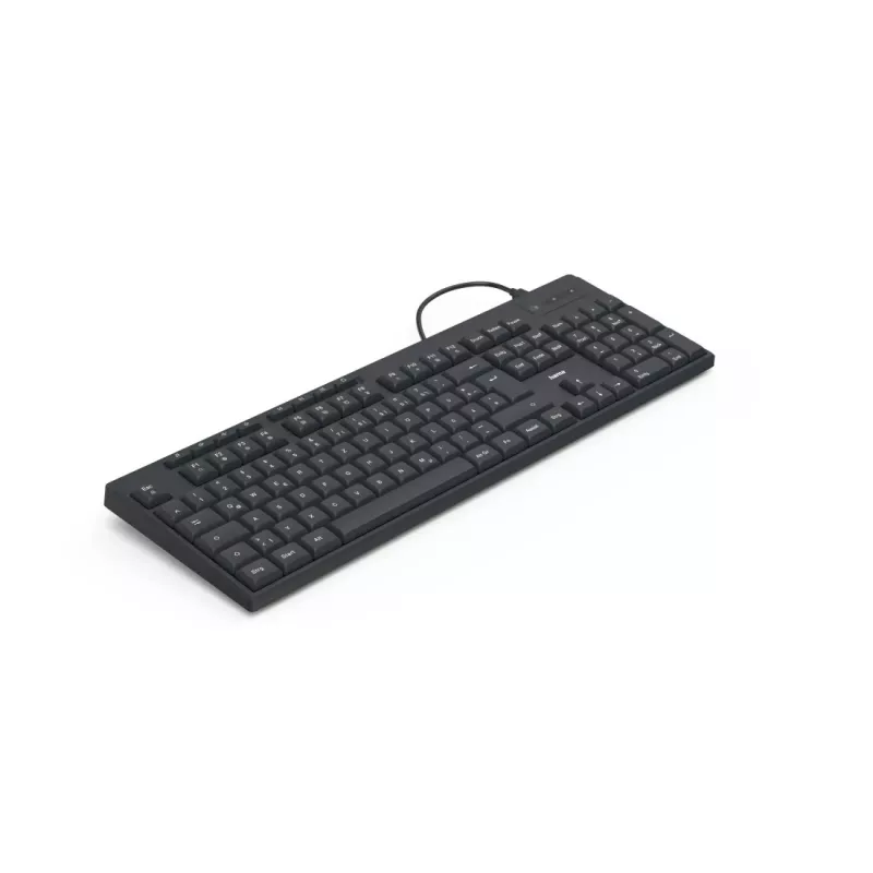 Hama CK-200 näppäimistö kotiin/toimistoon USB QWERTZ saksa musta
