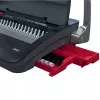 GBC CombBind® CB12 manuaalinen sidontakone, kampasidontalaite, manuaalinen, 165 arkkia, musta, punainen