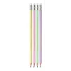 BIC Evolution Pastel HB-lyijykynät pyyhekumilla, 10 kpl, Pink/Purple/Green/Yellow