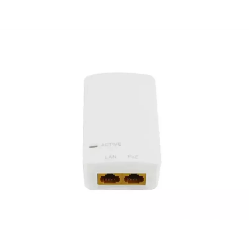 PoE-injektori MicroConnect MC-POEINJ-EU — yhden portin Power over Ethernet -injektori