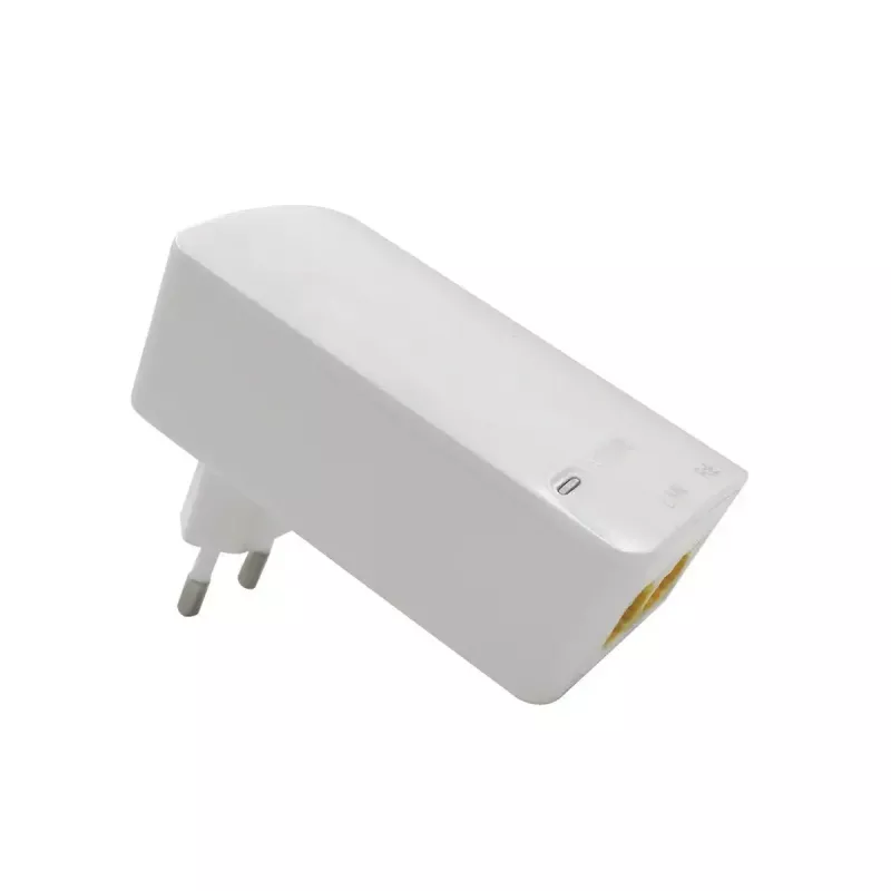 PoE-injektori MicroConnect MC-POEINJ-EU — yhden portin Power over Ethernet -injektori