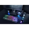 Pelikuulokkeet Trust GXT 856 Torac USB QWERTZ saksa musta RGB LED
