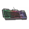 Pelikuulokkeet Trust GXT 856 Torac USB QWERTZ saksa musta RGB LED