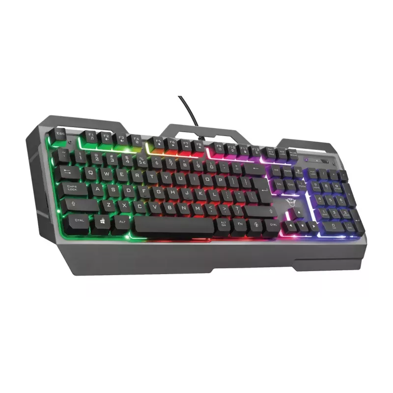 Pelikuulokkeet Trust GXT 856 Torac USB QWERTZ saksa musta RGB LED