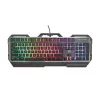 Pelikuulokkeet Trust GXT 856 Torac USB QWERTZ saksa musta RGB LED