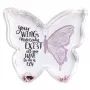 Hama Butterfly yksittäinen kuvakehys pinkki, läpinäkyvä