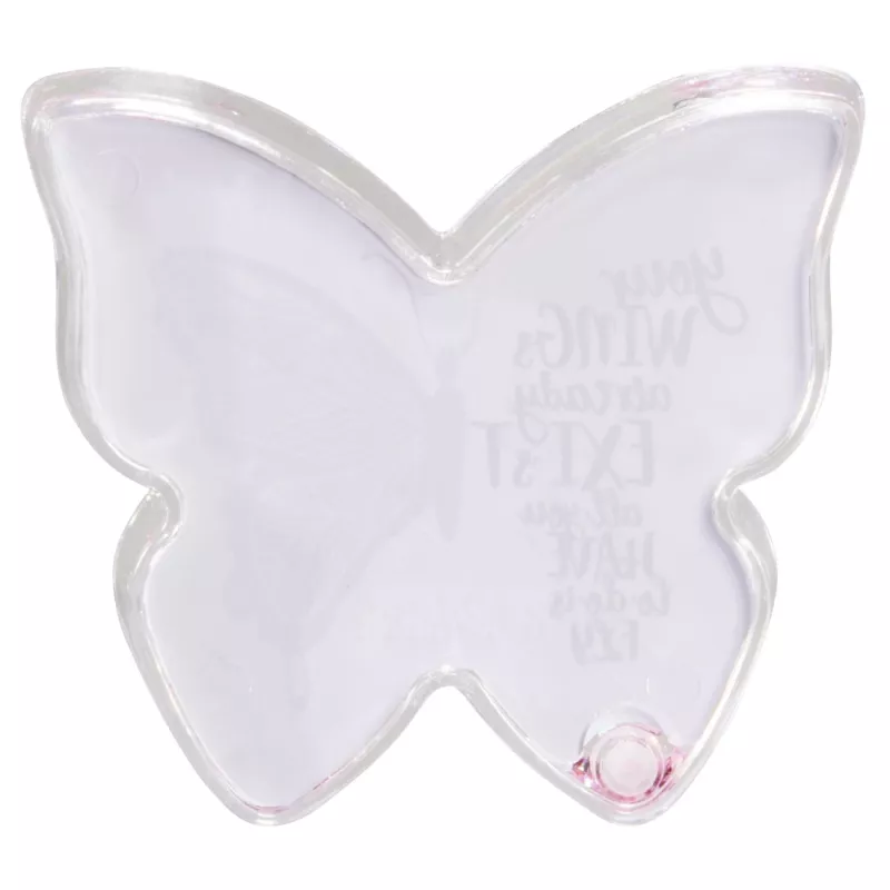 Hama Butterfly yksittäinen kuvakehys pinkki, läpinäkyvä