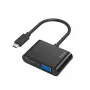Hama 00200313 USB-näytönohjainadapteri 4096 x 2160 pikseliä musta