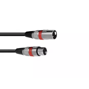 Audiokaapeli Omnitronic 30220406 1 m XLR 3-napainen musta