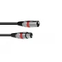 Audiokaapeli Omnitronic 30220406 1 m XLR 3-napainen musta