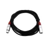 Audiokaapeli XLR 3-napainen Omnitronic 3022050R 5 m musta