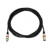 Audiokaapeli XLR 3-napainen Omnitronic 3022052R 7,5 m musta
