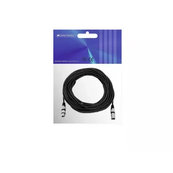 Audiokaapeli Omnitronic 3022058N 20 m XLR (3-napainen) musta