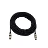 Audiokaapeli Omnitronic 30220590 25 m XLR 3-napainen musta