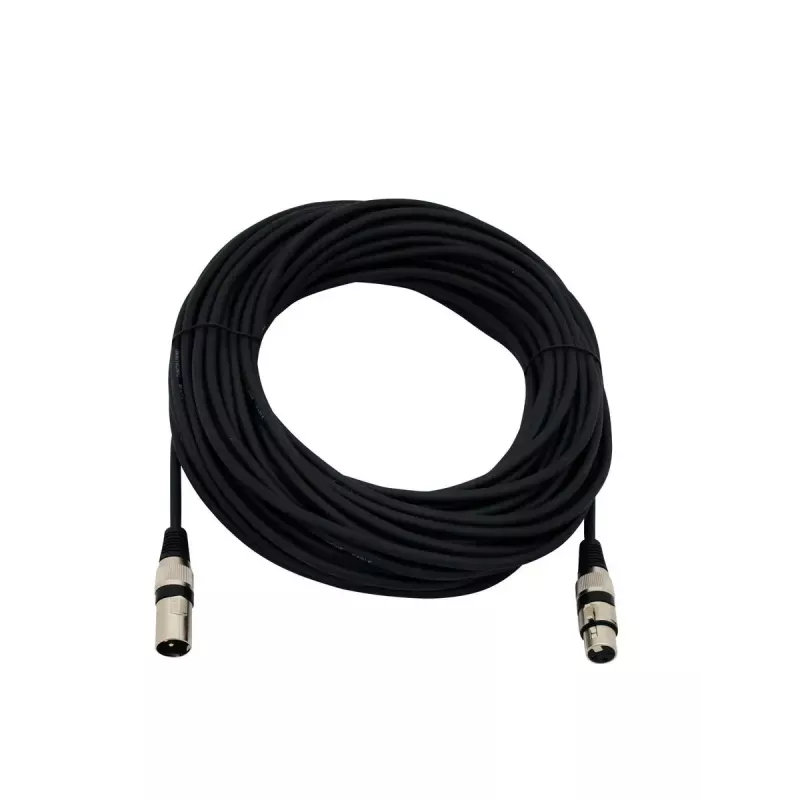 Audiokaapeli Omnitronic 30220590 25 m XLR 3-napainen musta