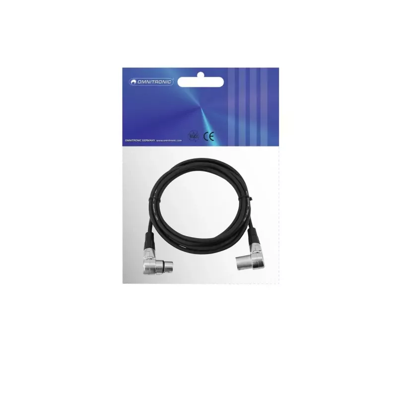 Audiokaapeli XLR 3-napainen Omnitronic 30220632