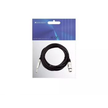 Audiokaapeli Omnitronic 30225170 5 m XLR 3-napainen 6,35 mm musta