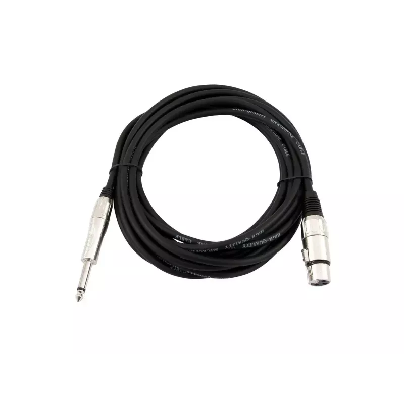 Audiokaapeli Omnitronic 30225170 5 m XLR 3-napainen 6,35 mm musta