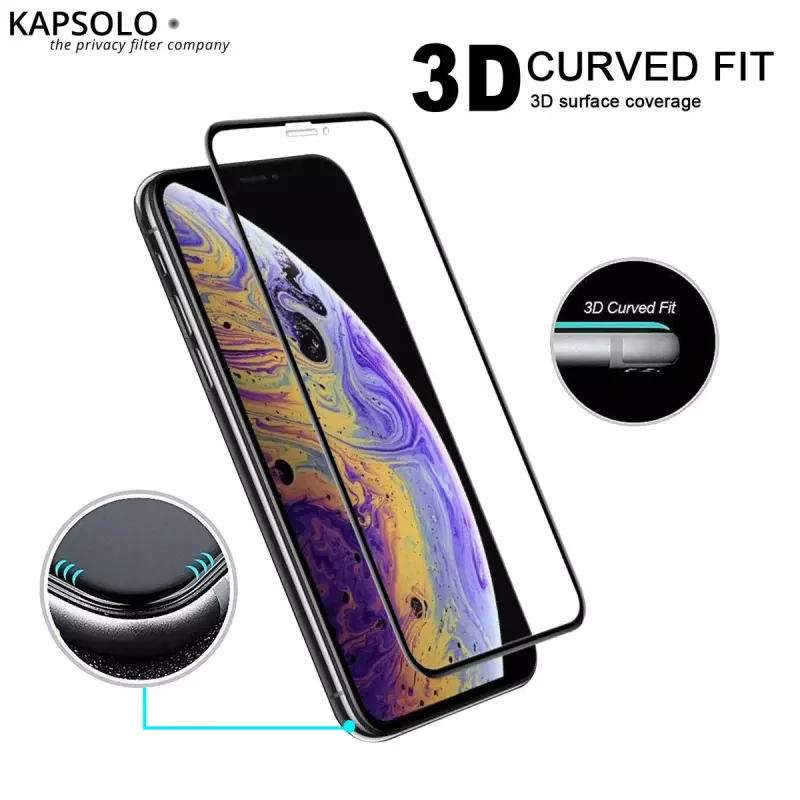 Karkaistu lasi KAPSOLO iPhone 11 Pro Max XS MAX