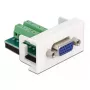 VGA-pistorasia riviliittimeen moduuli DeLOCK Easy 45 81346