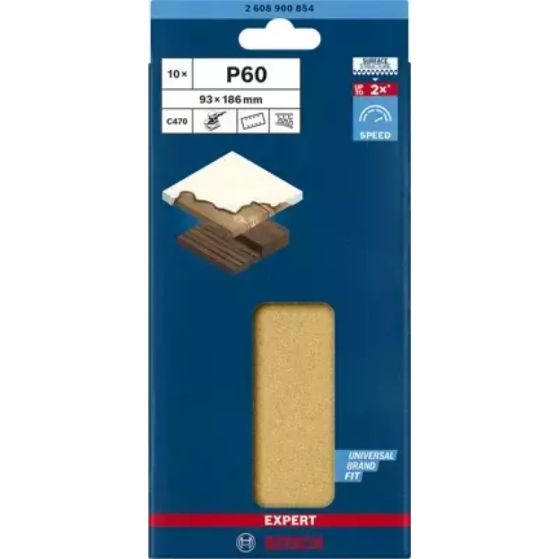 Bosch 2 608 900 854 kiertotyökalun hiontatarvike puu hiomapaperi