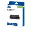 ACT 4K HDMI-kytkin 3x1 musta 60Hz 1920x1080 3840x2160
