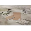 Sigel joulukirjekuori Jääkarhu ja tähdenlento, DIN pitkä, tarrakiinnitteinen, kraft-paperi 100 g/m2, ei ikkunaa