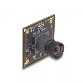 Web-kamera DeLOCK 12072 2,1 MP 1920 x 1080 USB 2.0 musta
