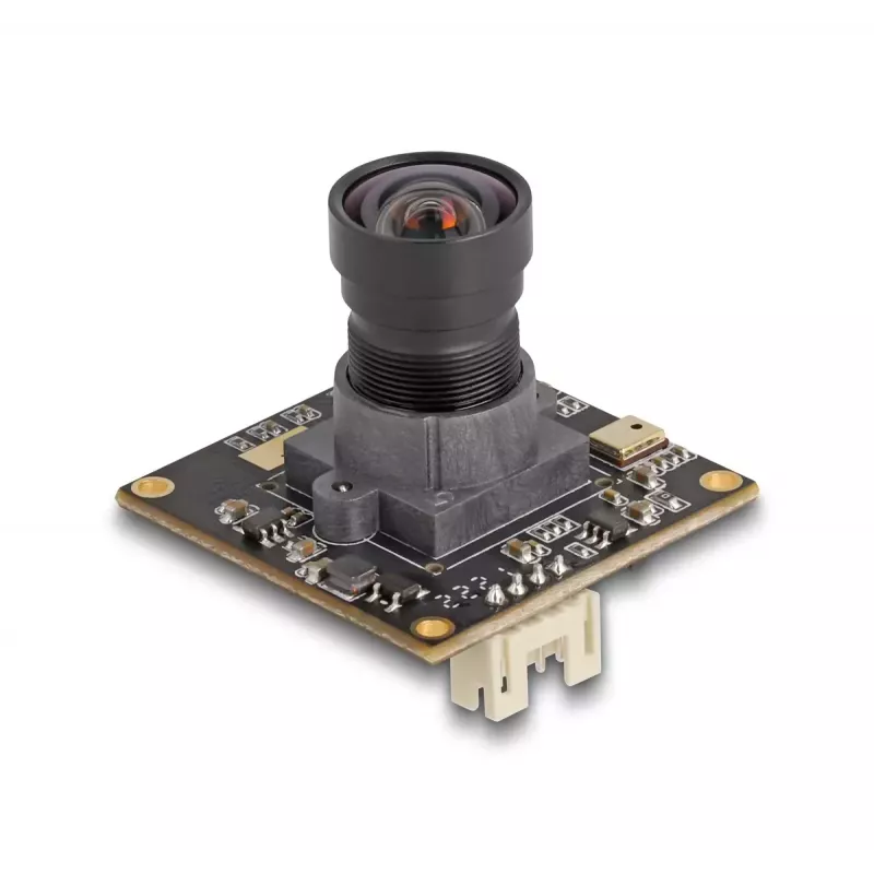DeLOCK Webcam 12074 2,1 MP 1920 x 1080 USB 2.0 musta