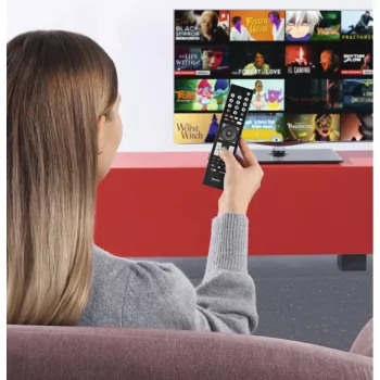 Hama 00221065 kaukosäädin IR langaton TV painikkeet