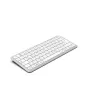 Hama WK-500 monilaitenäppäimistö, kompakti, langaton RF + Bluetooth, QWERTZ saksa, valkoinen