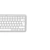 Hama WK-500 monilaitenäppäimistö, kompakti, langaton RF + Bluetooth, QWERTZ saksa, valkoinen